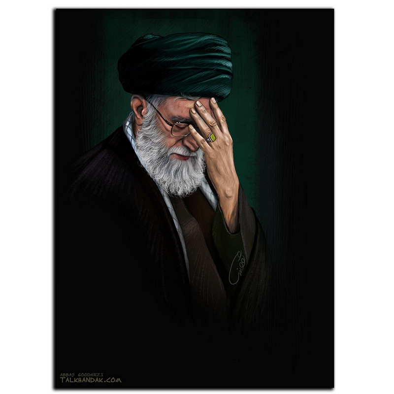 تابلو شاسی بکلیت طرح آیت الله خامنه ای مدل SH-7013