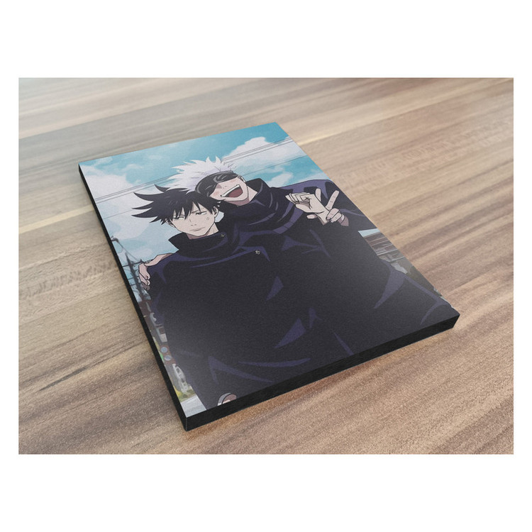تابلو شاسی گوفی مدل انیمه جوجوتسو کایزن گوجو فوشیگورو مگومی طرح Jujutsu Kaisen Anime کد GOJO25