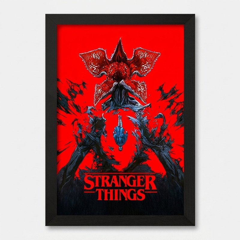 تابلو خندالو مدل استرنجر تینگز (Stranger Things) کد F10162
