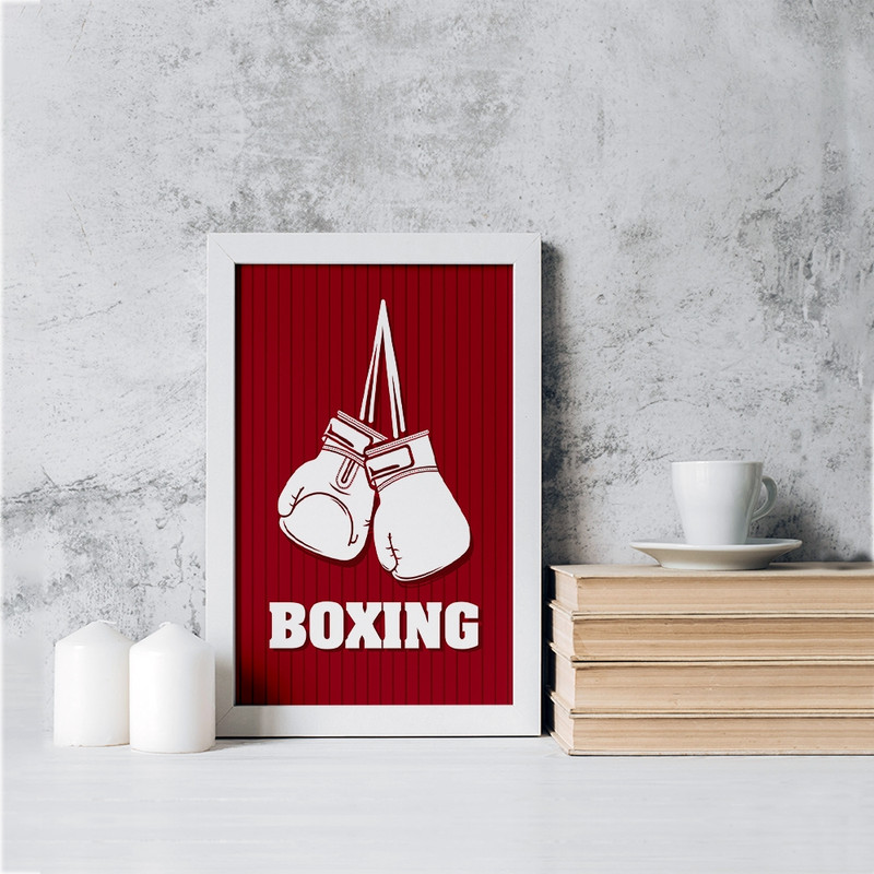 تابلو خندالو مدل بوکس (Boxing) کد F1465