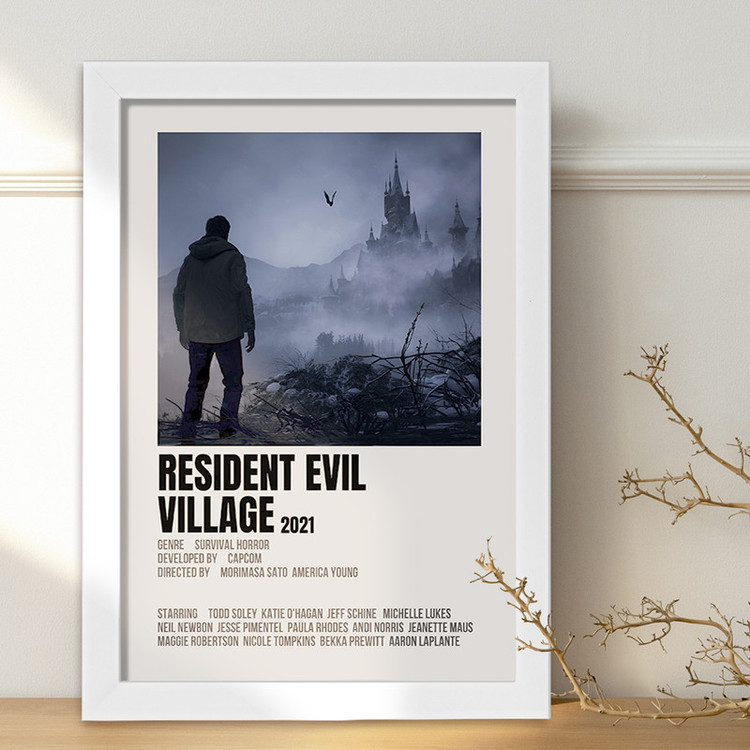 تابلو خندالو طرح رزیدنت ایول (Resident Evil) کد F13457