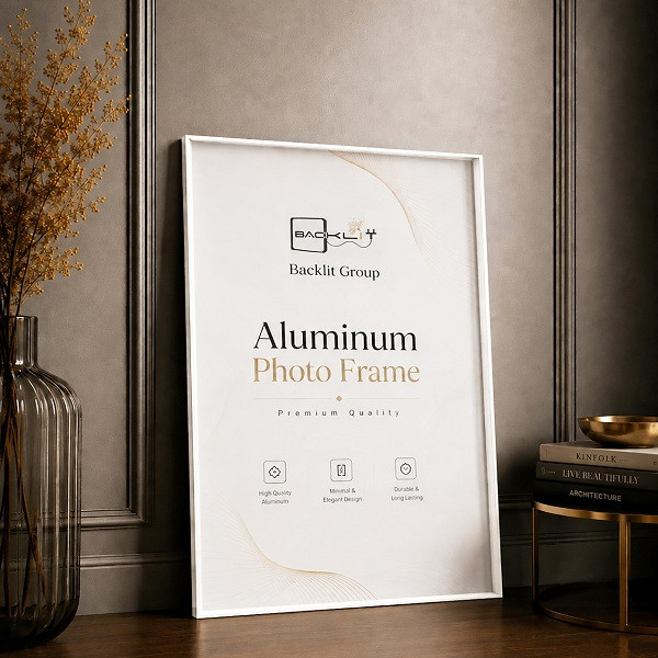 قاب عکس بکلیت مدل آلومینیومی AL-S3040 سایز 40×30 سانتی متر