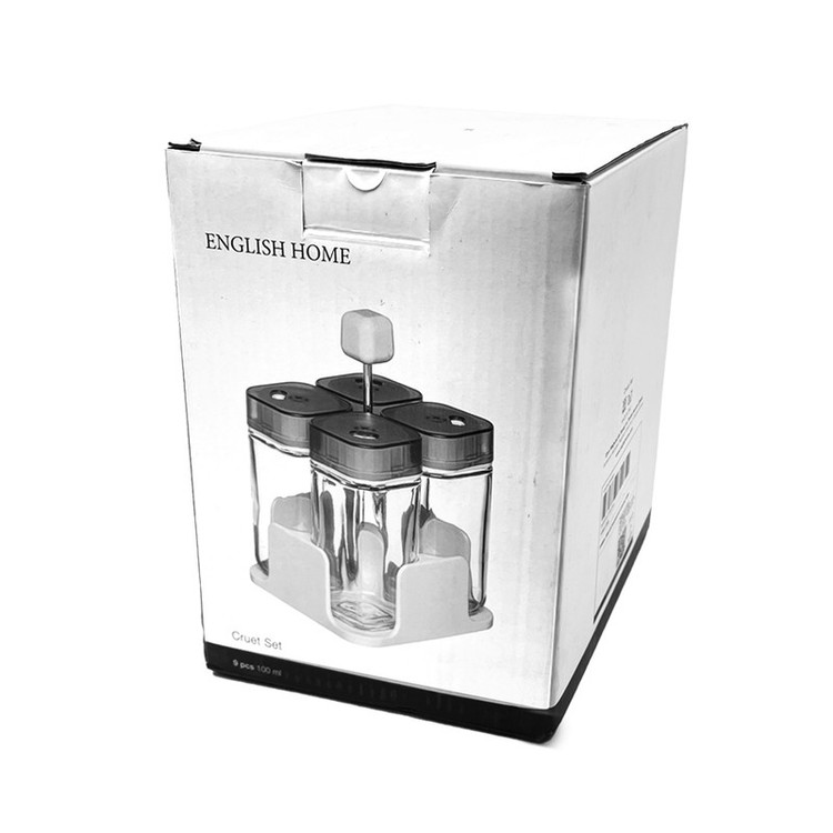 ست جا ادویه 5 پارچه انگلیش هوم مدل Cruet set