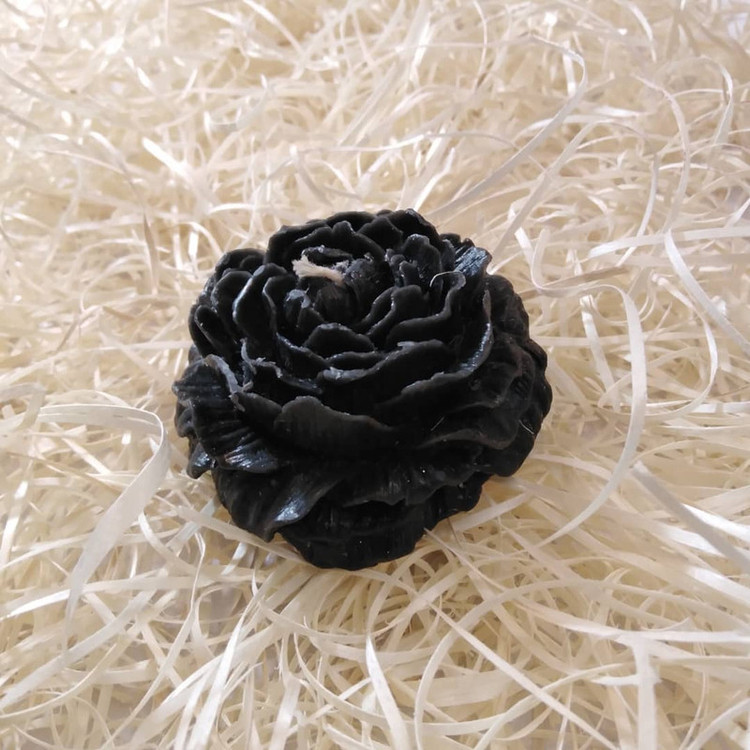 شمع مدل گل رز معطر بسته چهار عددی