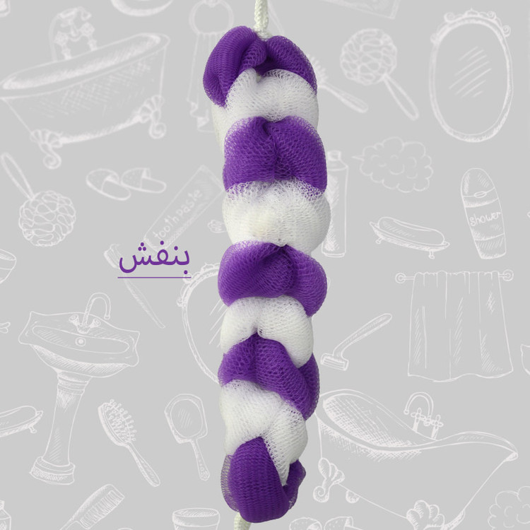 لیف حمام مدل گیس بافت YT-065 مجموعه 5 عددی