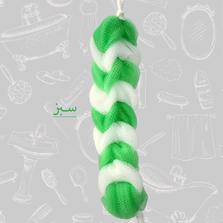 لیف حمام مدل گیس بافت YT-065 مجموعه 5 عددی