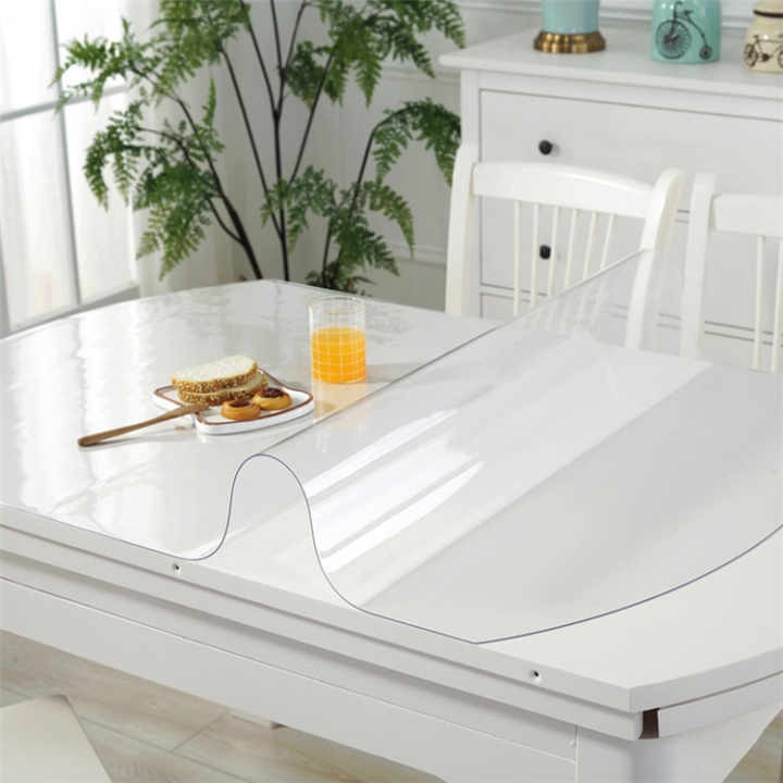 طلق رومیزی مدل کریستال ضخیم کد A90-T130 سایز 130×90 سانتی متر