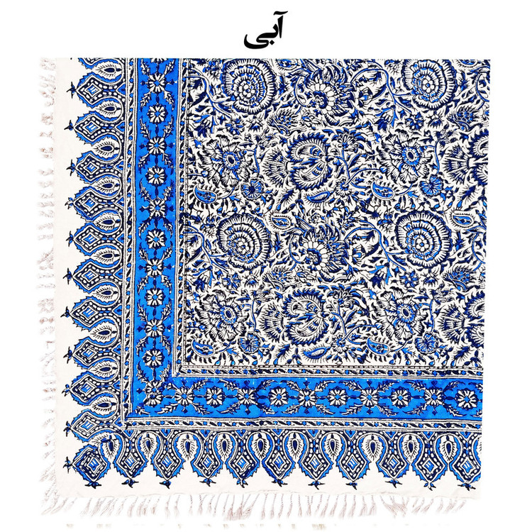 رومیزی قلمکار مدل گل دار