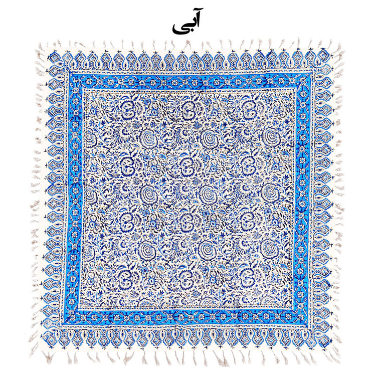 رومیزی قلمکار مدل گل دار