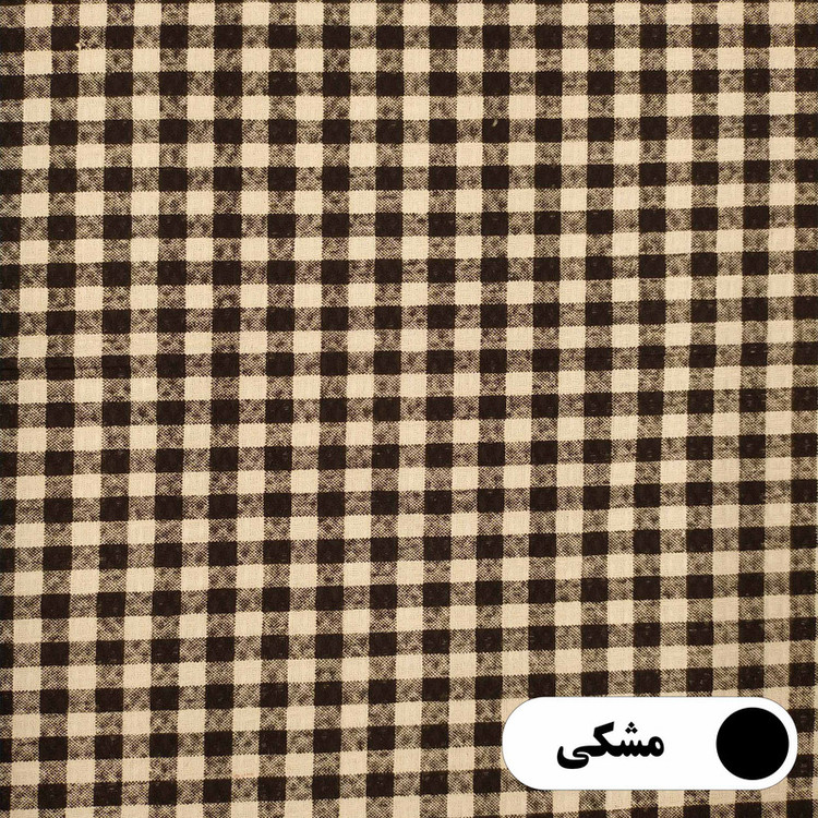 رومیزی پانیذ پود مدل چهارخانه مستطیل سایز 180x140 سانتیمتر
