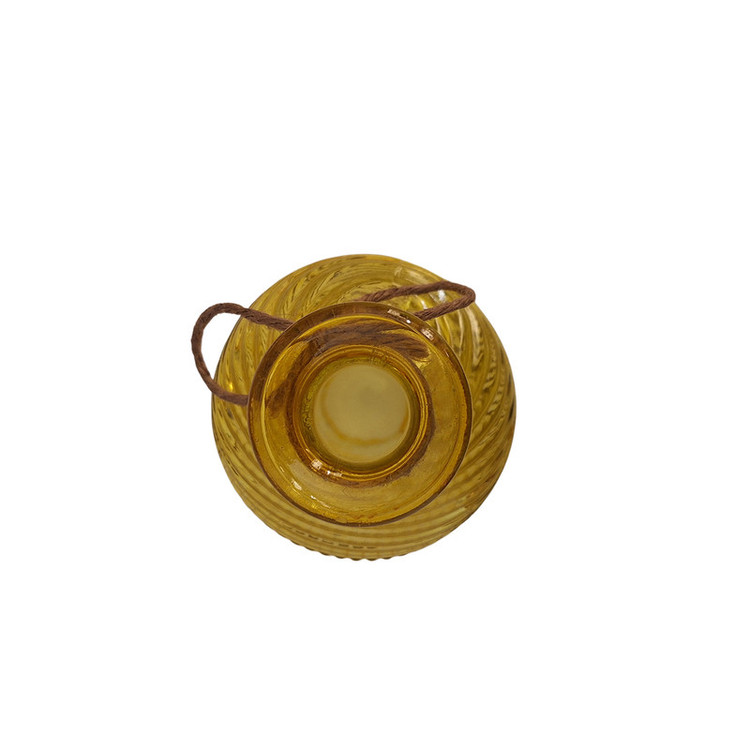 گلدان دکوری شیشهای طرح خمرهای استوانهای مناسب گلهای آپارتمانی و گیاهان آبی، رومیزی و ایستاده، ابعاد 6x6x11 سانتیمتر، وزن سبک و رنگهای متنوع
