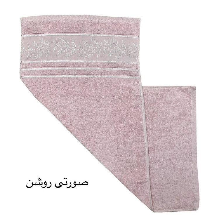 حوله دست و صورت هنرمند مدل شاخه سایز 40x80 سانتی متر
