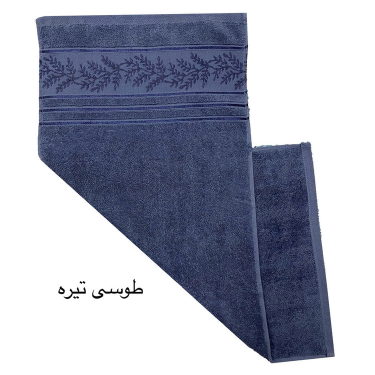 حوله دست و صورت هنرمند مدل شاخه سایز 40x80 سانتی متر