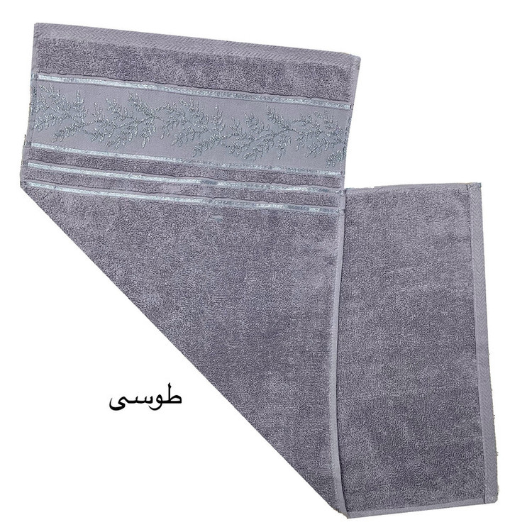 حوله دست و صورت هنرمند مدل شاخه سایز 40x80 سانتی متر