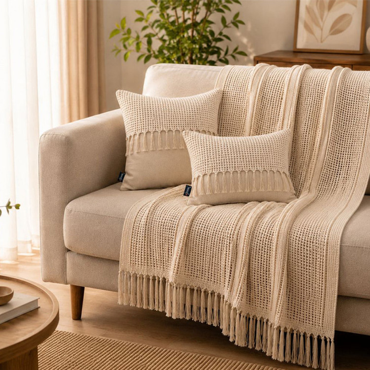 شال مبل آرتنیس گالری مدل تافته سایز 170 * 220 سانتیمتر