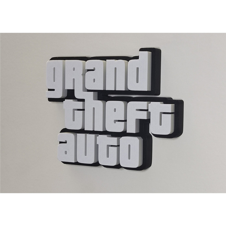 دکوری مدل لوگو GTA