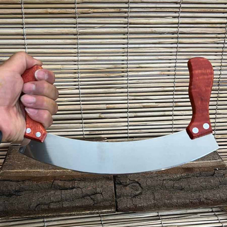 پیتزا بر مدل Steel moon طرح هلالی