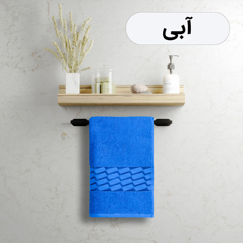 حوله دست و صورت مدل آرام سایز ۴۰ * ۸۰ سانتی متر