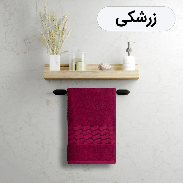 حوله دست و صورت مدل آرام سایز ۴۰ * ۸۰ سانتی متر