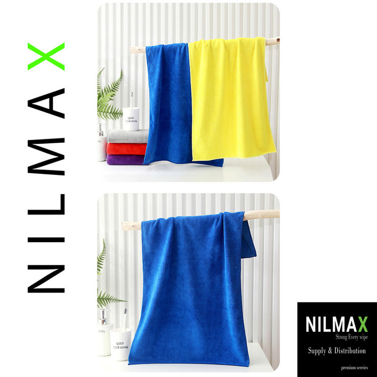 دستمال نظافت خانه و آشپزخانه میکروفایبر، حولهای نیلمکس مدل NILMAX H005 بسته 3 عددی