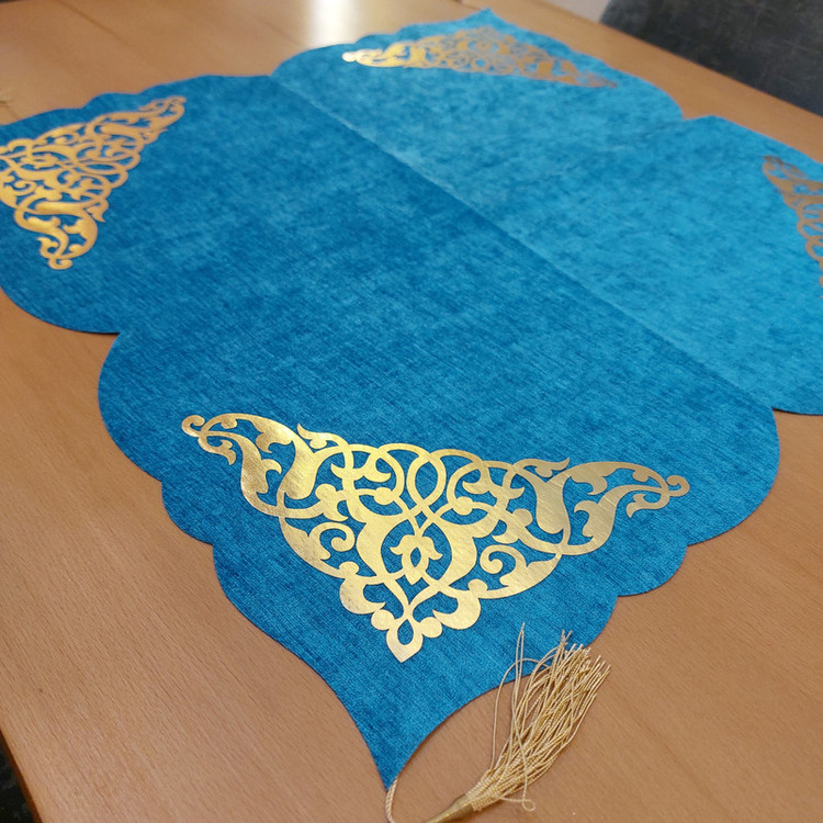 رومیزی طرح داماس کد 60cm