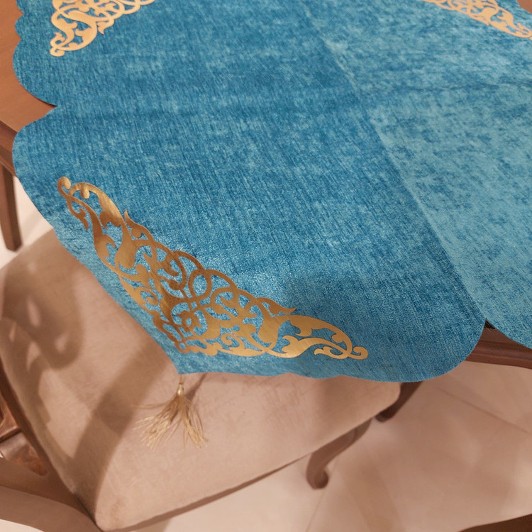 رومیزی طرح داماس کد 60cm