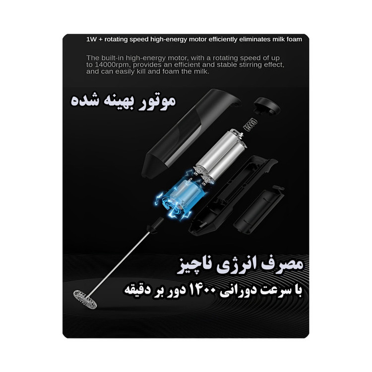 همزن مدل کف ساز فوم مستر