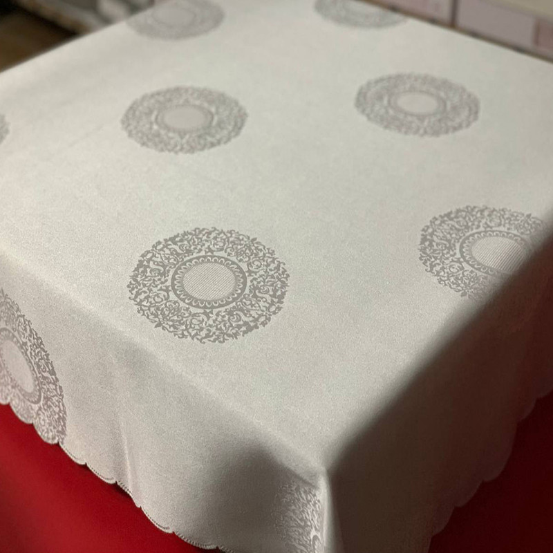 رومیزی رزین تاژ مدل رمانس سایز 250x150 سانتی‌متر