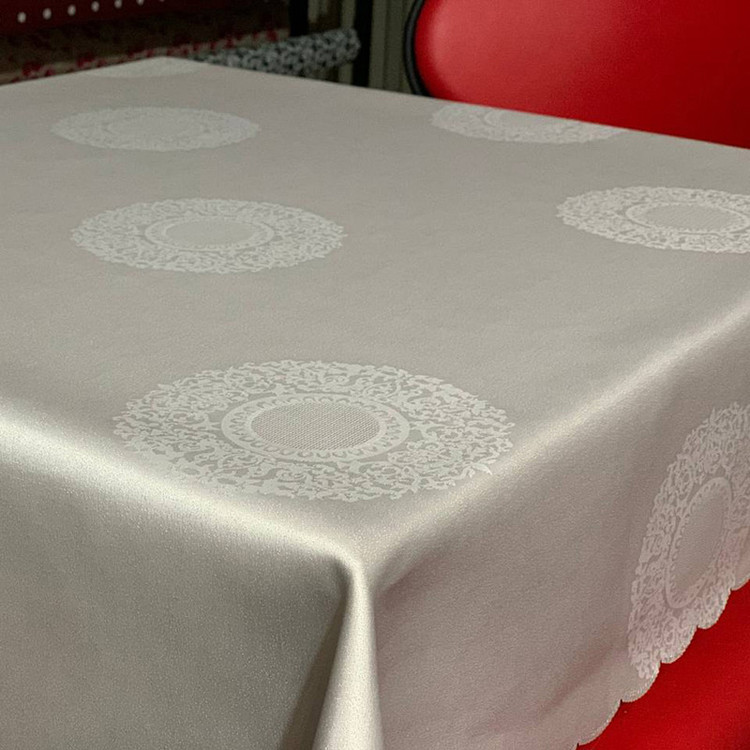 رومیزی رزین تاژ مدل رمانس سایز 250x150 سانتیمتر