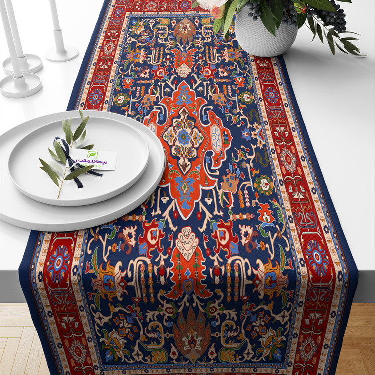 رانر ریحانلوکس مدل سنتی ایرانی کد RH120 سایز 143x43 سانتیمتر