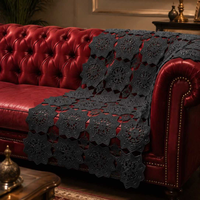 شال مبل و تخت مدل فاخر سایز 130x90 سانتی‌متر