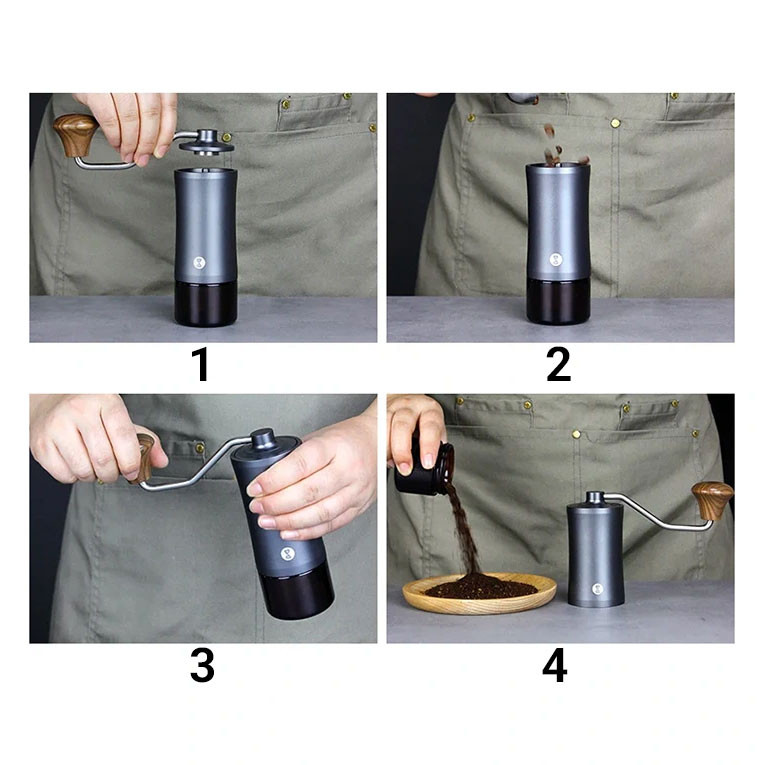 آسیاب دستی قهوه کافه رایم مدل Conical Burr Grinder