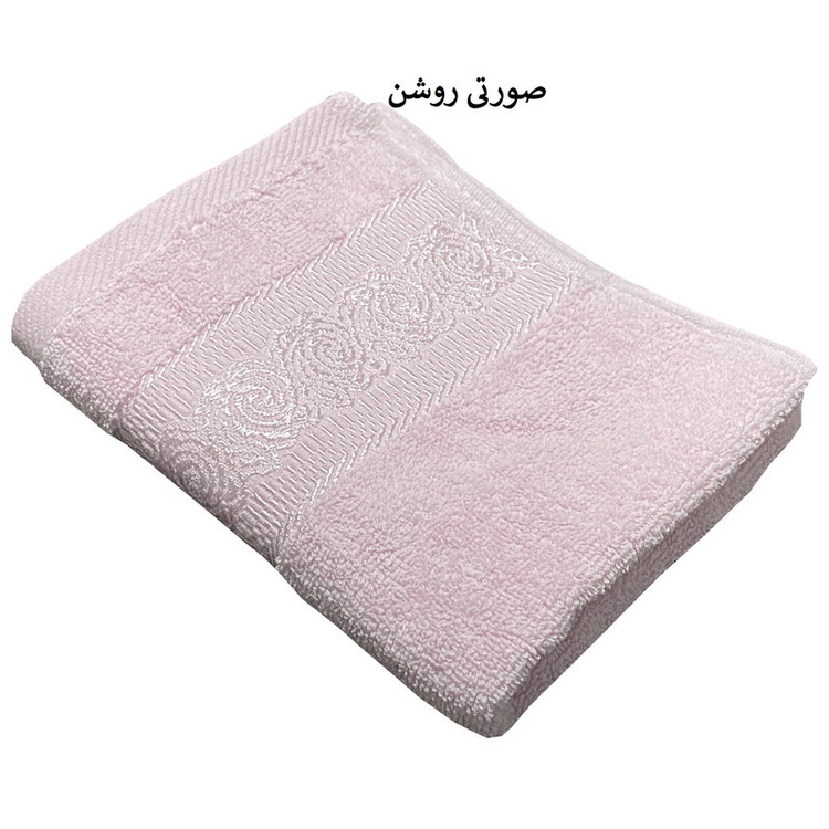 حوله دستی شایسته مدل روژان سایز 40X80 سانتی متر