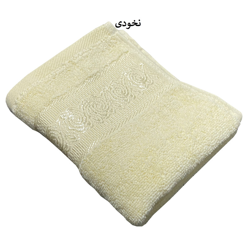 حوله دستی شایسته مدل روژان سایز 40X80 سانتی متر