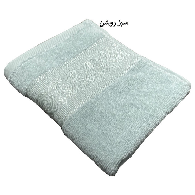 حوله دستی شایسته مدل روژان سایز 40X80 سانتی متر