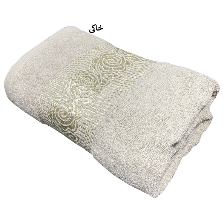 حوله دستی شایسته مدل روژان سایز 40X80 سانتی متر