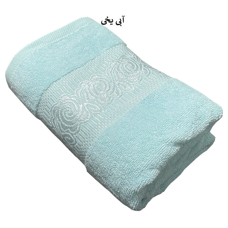 حوله دستی شایسته مدل روژان سایز 40X80 سانتی متر