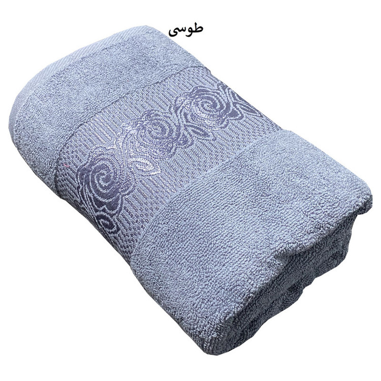 حوله دستی شایسته مدل روژان سایز 40X80 سانتی متر