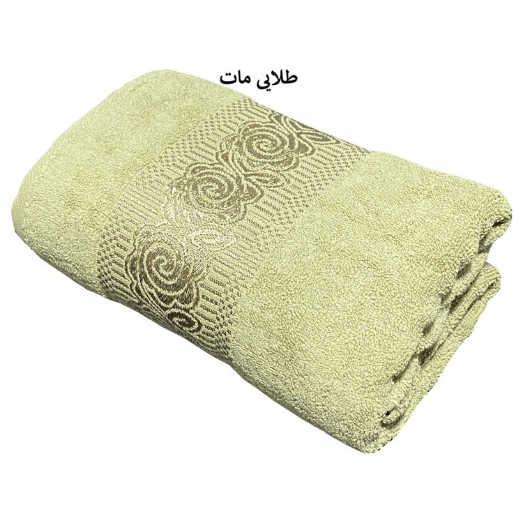 حوله دستی شایسته مدل روژان سایز 40X80 سانتی متر