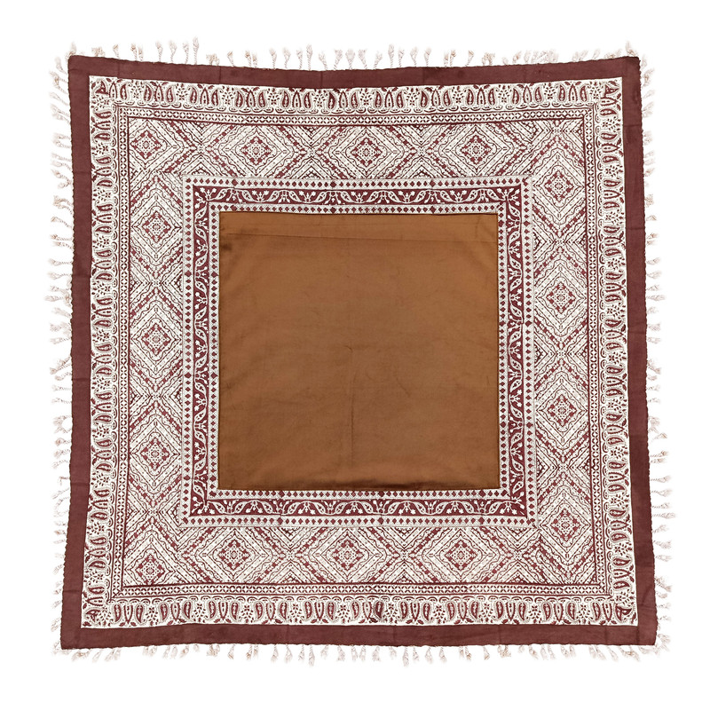 رومیزی مخمل مدل سنتی BR100