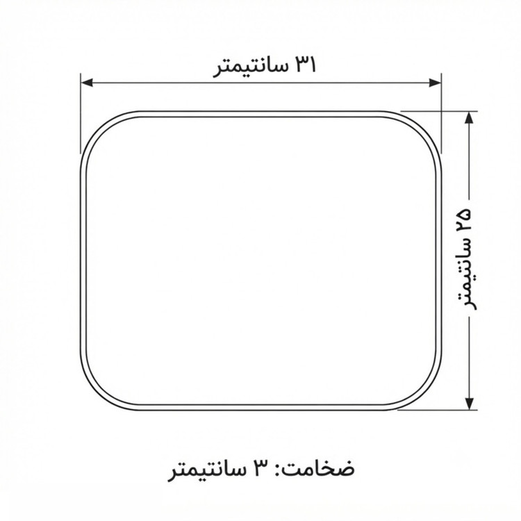 تخته گوشت داچوب مدل زاگرس کد 512