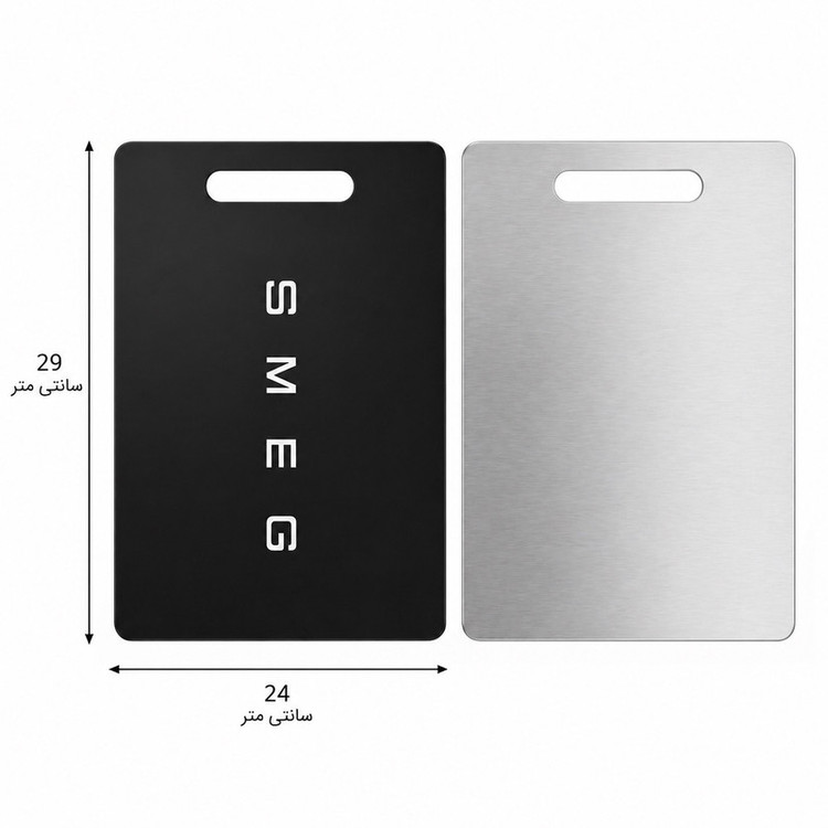 تخته گوشت مدل استیل کد MN-54