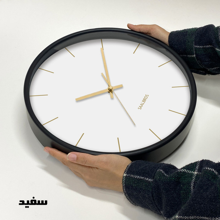 ساعت دیواری کوارتز سال بردز طرح مینیمال مدل CW-924TL