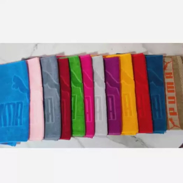 حوله دست و صورت ویراگیتا مدل ورزشی کد 012 سایز 35x70 سانتی متر مجموعه 2 عددی