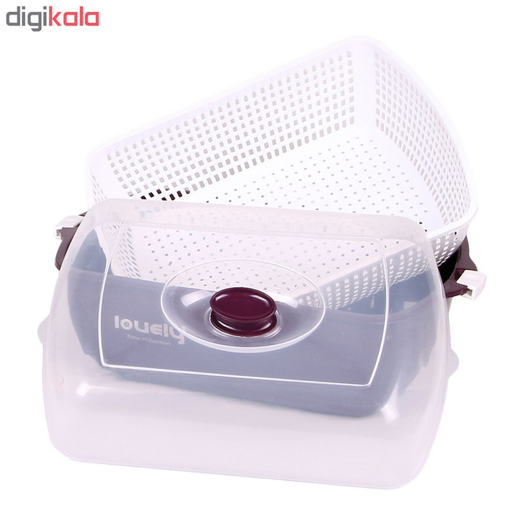 ظرف نان لاولی مدل 101 کد A610