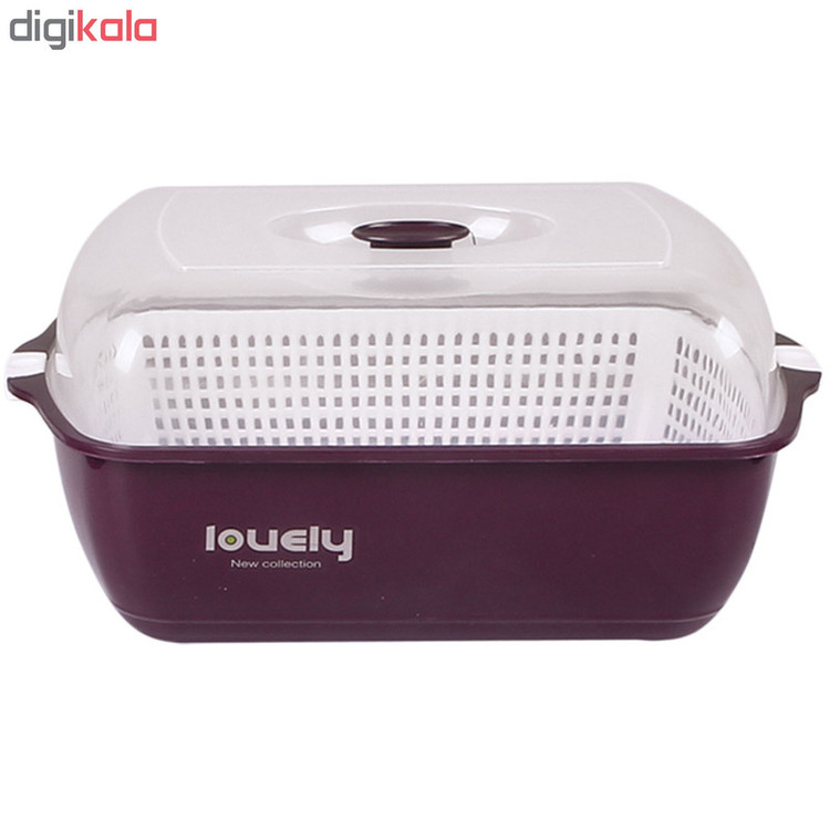 ظرف نان لاولی مدل 101 کد A610
