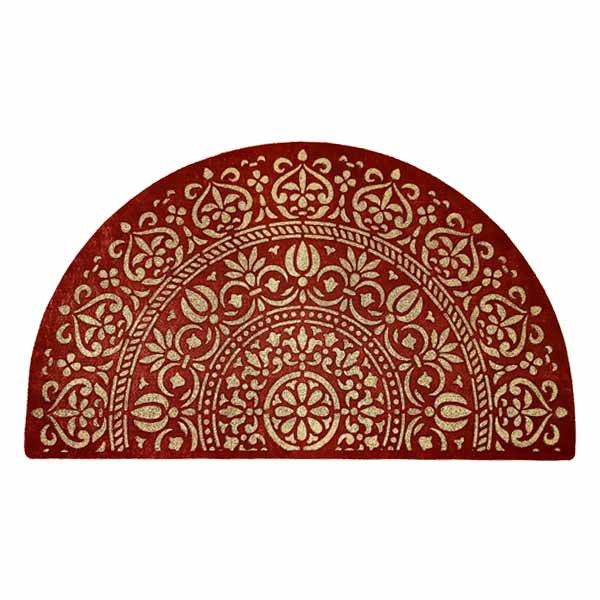 پادری مدل دولایه رویه موکت طرح برجسته کد A.820 سایز 75x45 سانتی متر