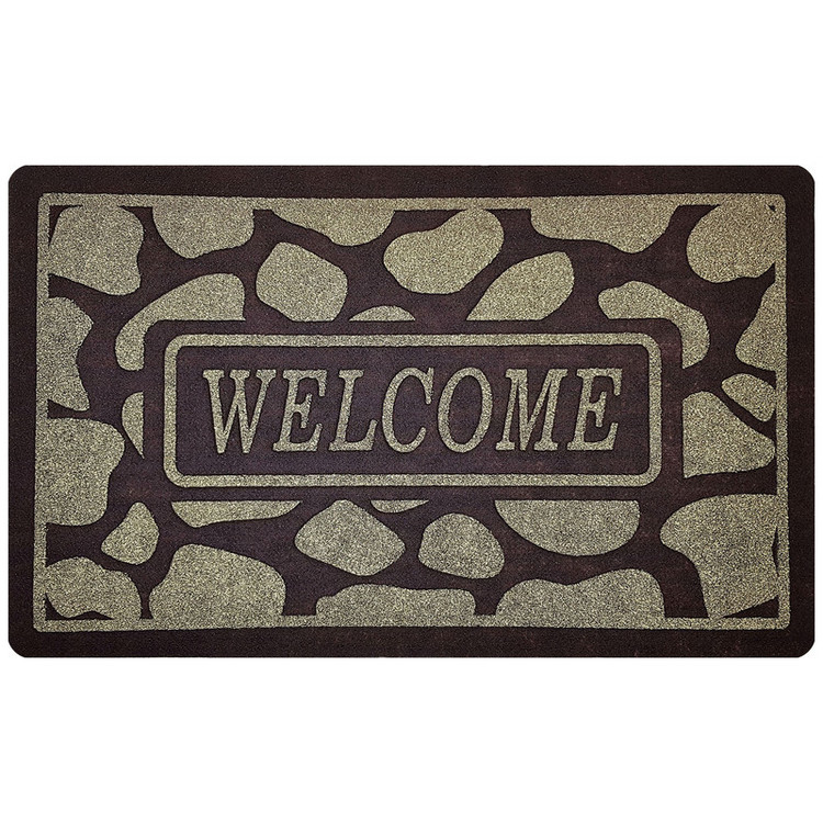 پادری مدل برجسته Welcome کد 1806 سایز 75x45 سانتی متر