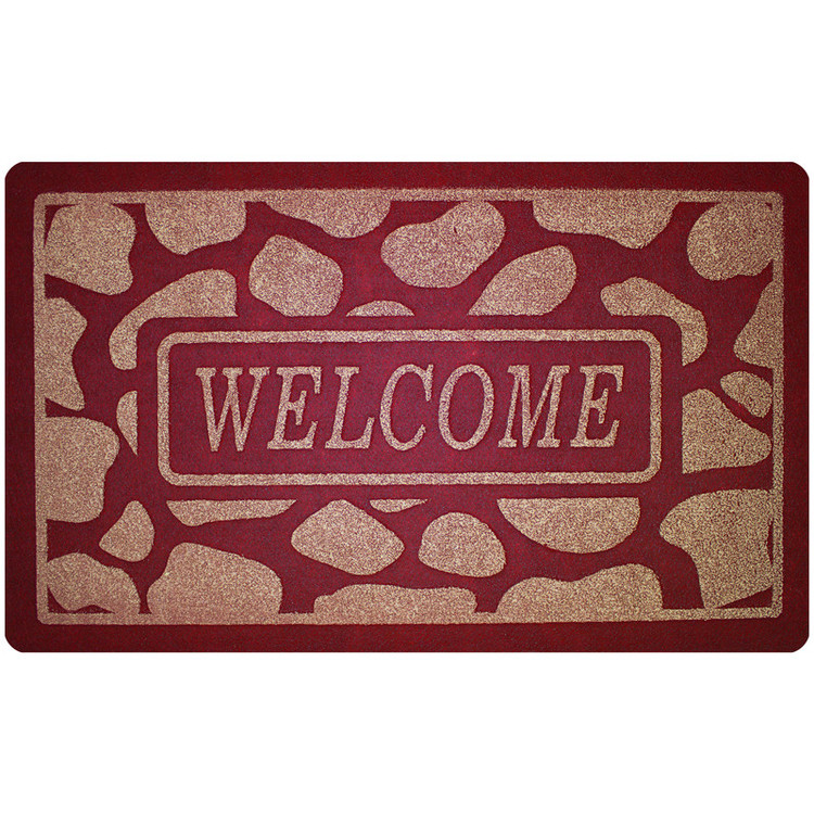 پادری مدل برجسته Welcome کد 1806 سایز 75x45 سانتی متر