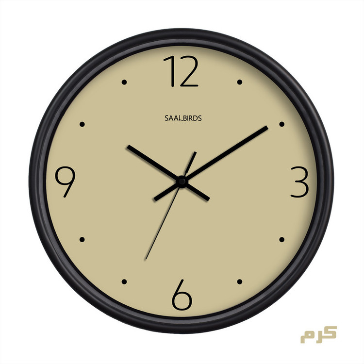 ساعت دیواری سال بردز طرح مینیمال مدل CW-760